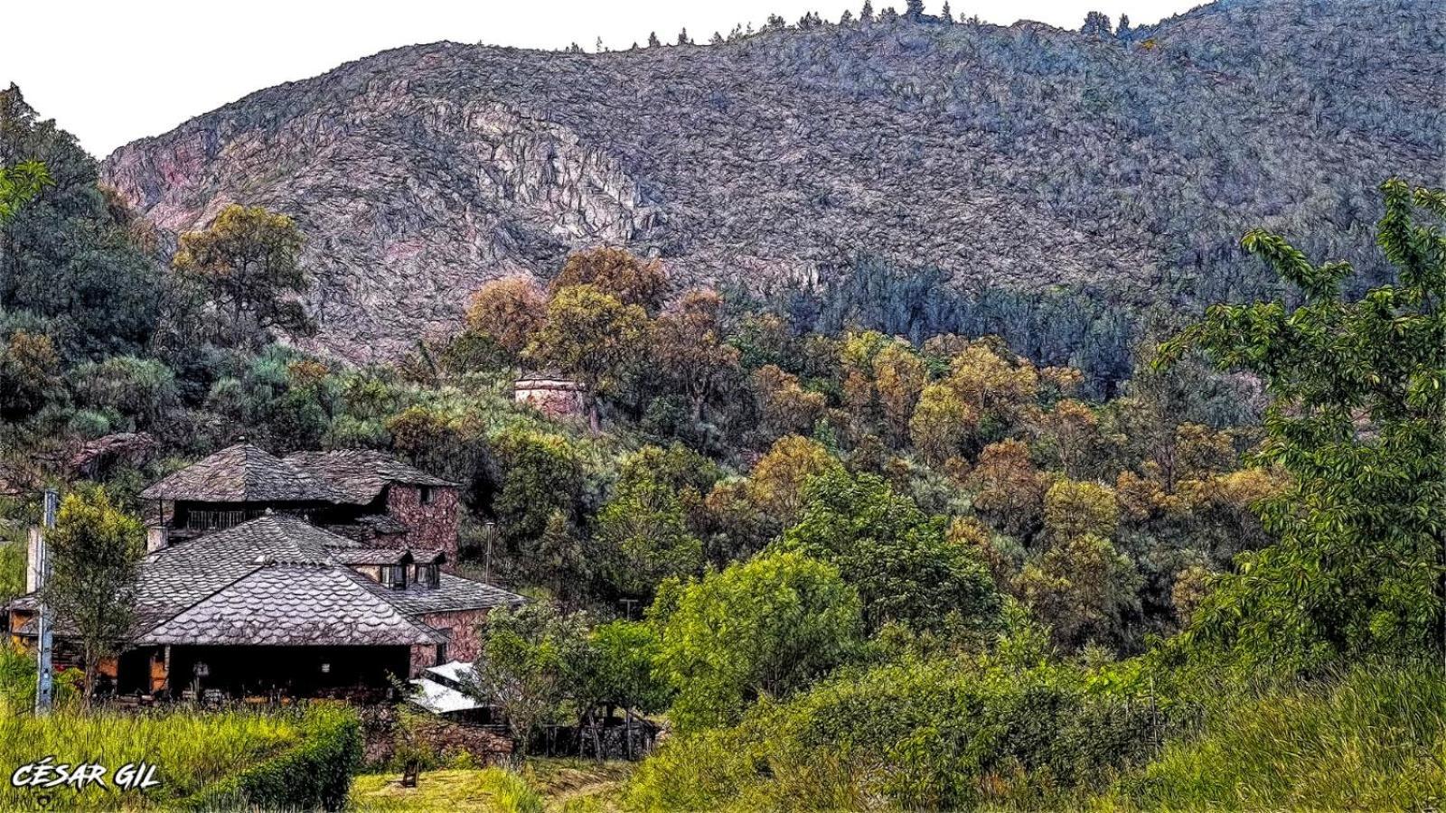 Casa Rural Chao De Castro Riodeporcos Exterior foto